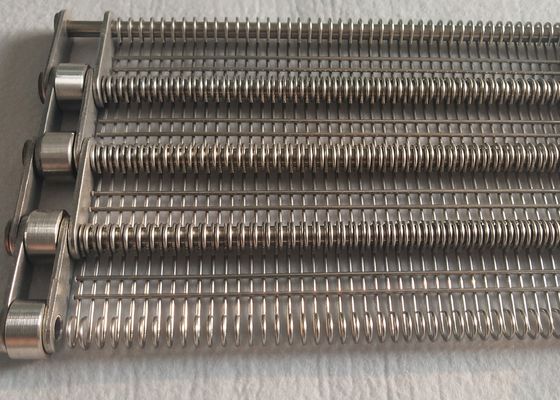 Cool And Convey Food In Spiral Freezer Sus201 4m Spiral Mesh Belt