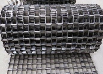 Easy Clean Stainless Flat Wire Mesh Belt For Washing Vegetables