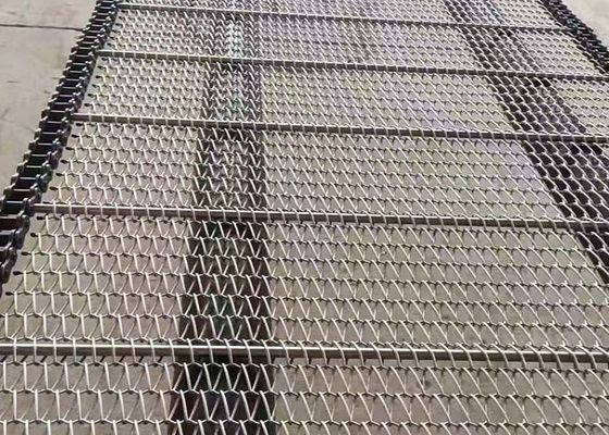 Seafood Processing Breathable Spiral Conveyor Belt