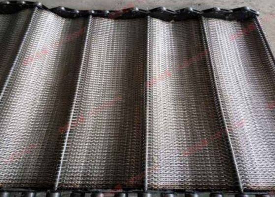 Custom Stainless Steel Heavy Load Chain Mesh Conveyor Belt