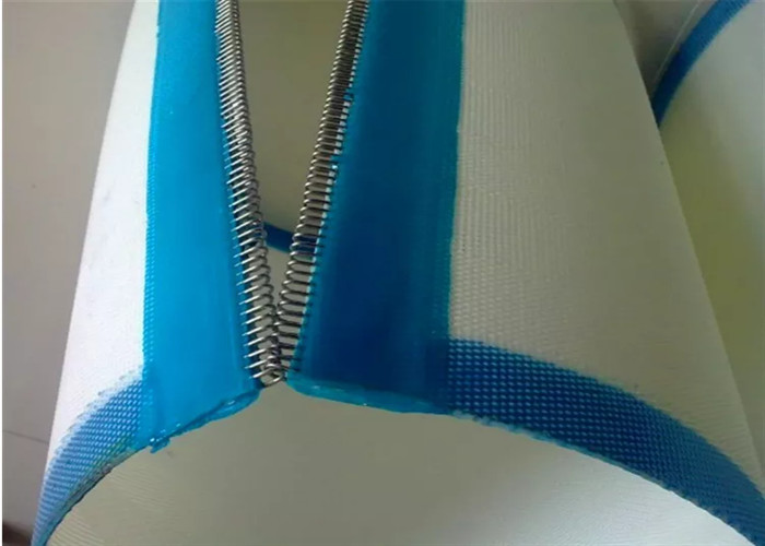 Blue 50m Polyester Mesh Belt Untuk Pengolahan Air Limbah Filter Farmasi