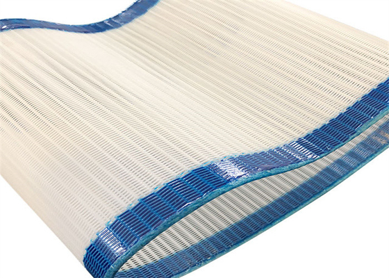 Middle Loop Polyester Mesh Belt Untuk Pembuatan Kertas Pencucian Batubara Pabrik Gula