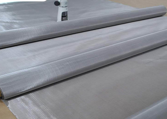 Fleksibilitas Tinggi Tenunan Belanda Twill Weave Stainless Steel Woven Wire Mesh