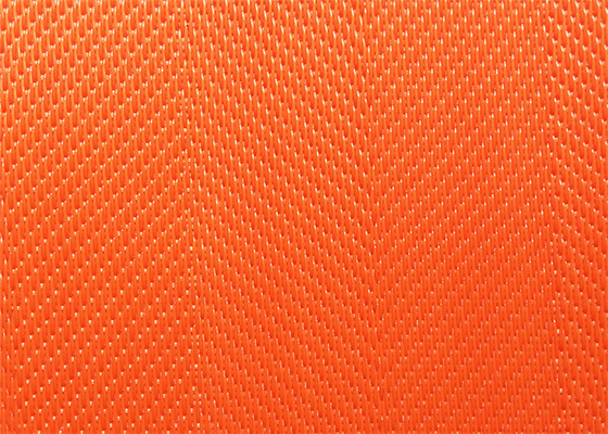 Orange Polyester Limbah Dewatering Belt Dalam Pertambangan Batubara Mencuci Dengan tepi lem
