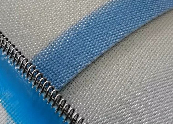 0.2m Lebar Polyester Sludge Dewatering Belt Paper Mill Juice Squeezing