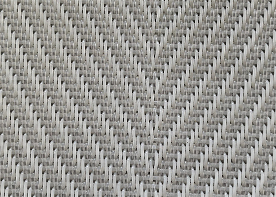 High Precision Mesh 50m Polyester Sludge Dewatering Belt Melindungi Lingkungan