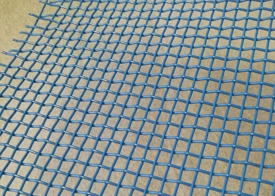 Warna Biru Polyester 0.5mm Lubang Pengering Mesh Belt Untuk Buah Dan Sayuran
