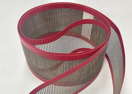 Ketahanan Retak Ptfe Conveyor Belt Dilapisi Fiberglass Cepat Kering