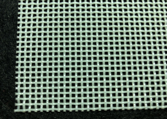 2x2 mm Polyester Square Hole Mesh Belt Khusus Untuk Pengeringan Makanan