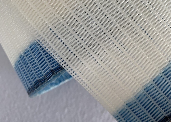 Layar Polyester Spiral Dryer Press Filter Sludge Dewatering Mesh Belt