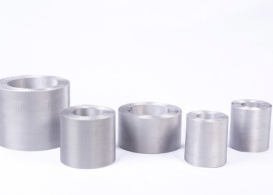Makanan 304 Belanda 100 * 760 Stainless Steel Woven Wire Mesh Untuk Penyaringan