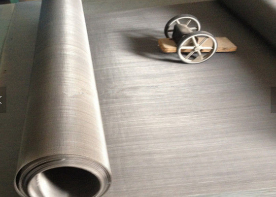 Anti Asam SUS304 Stainless Steel Woven Wire Mesh Ketahanan Suhu Tinggi