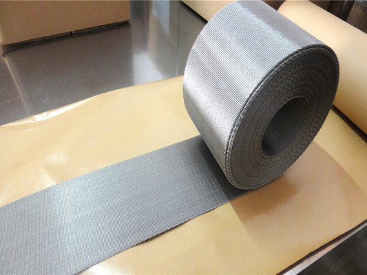 SS316 Extruder Filter Stainless Steel Woven Wire Mesh Tahan Asam