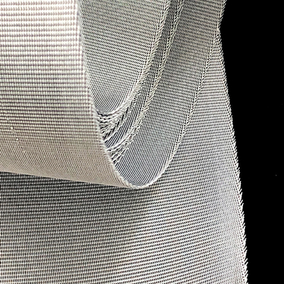 18 * 160Mesh Stainless Steel Woven Wire Mesh Tahan Asam Untuk Membuat Pipa HDPE