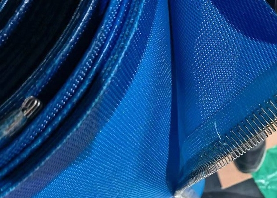 Lebar 50-360cm Sabuk Mesh Pengering Poliester Untuk Mesin Filter Tekan Pengering