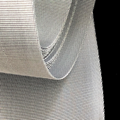 80X120 Mesh SS316 Stainless Steel Woven Wire Mesh Untuk Kekuatan Tinggi Anti Asam