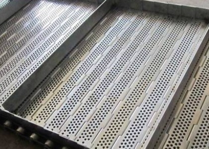 304 Material Blueberry Harvester Chain Mesh Conveyor Belt Pemutaran Pemetikan Buah