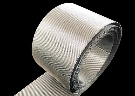 Tegangan Tinggi Stainless Steel Wire Mesh 200 Mesh 0,1mm Diameter 0,1 - 2kg / Meter
