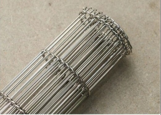 0.9mm Perban Conveyor Flat Wire Mesh tahan panas Untuk Industri