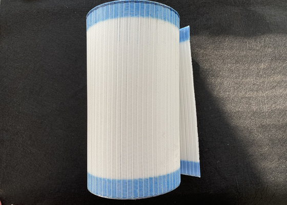200°C tahan suhu Polyester Limbah Sabuk Plain Weave Glue Edge