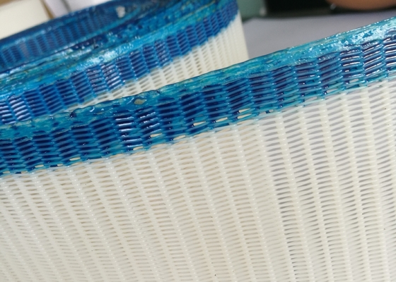 15000-22000L/m2/h Permeabilitas Udara Polyester Dryer Screen Untuk Industri Pengolahan Makanan