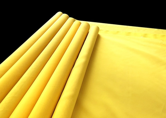 Tenunan Polos Monofilamen 90t Sablon Mesh Lebar 3,60meter
