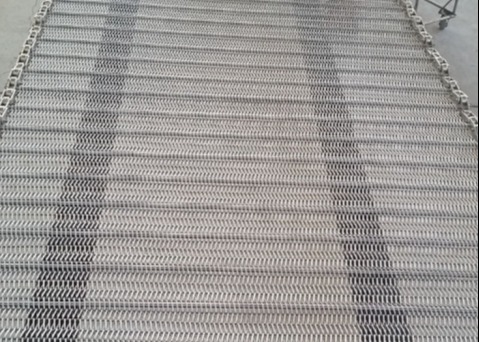 Pengolahan Makanan Sabuk Mesh Spiral Food Grade Wire stainless steel
