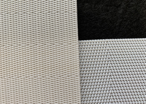 Kalitas Tinggi Permeabilitas Udara Tinggi Polyester Sludge Dewatering Belt Untuk Industri Kimia