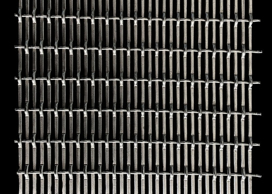 Anti-Korosi 304 Stainless Steel Hotel Facade Arsitektur Wire Cable Mesh
