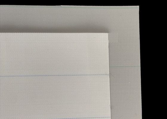 Single Layer Polyester Square Hole Mesh Belt Plain Weave Untuk Conveyor Dan Dryer