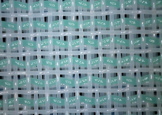 120 derajat Monofilament Polyester Mesh Fabric Dengan Struktur Woven Mesh