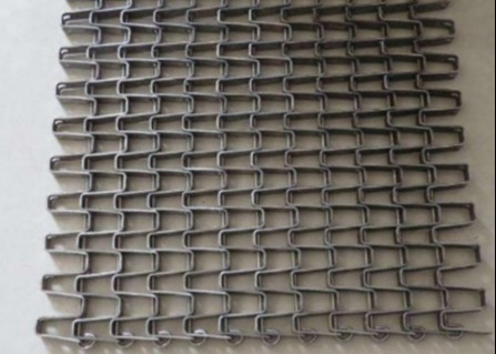Roti Baking Stainless Steel Honeycomb Flat Wire Mesh Conveyor Belt