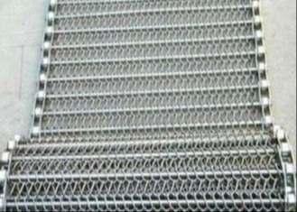 304 Food Grade Stainless Steel Conveyor Mesh Belt untuk oven kue