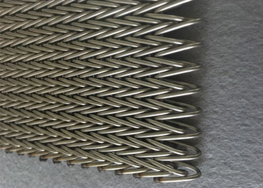 Menyampaikan Biskuit Sabuk Konveyor Kawat Baja Stainless Dengan Waktu Kerja Yang Lama