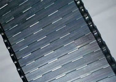 Sabuk Konveyor Tautan Baja Karbon Tinggi Mudah Memasang Tembakau