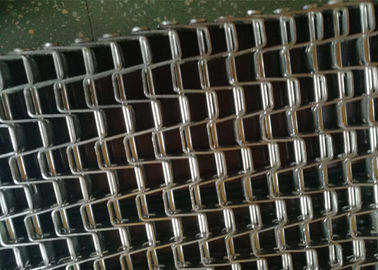 Sistem Penanganan Limbah Anti Korosi Stainless Steel Wire Mesh Belt Datar