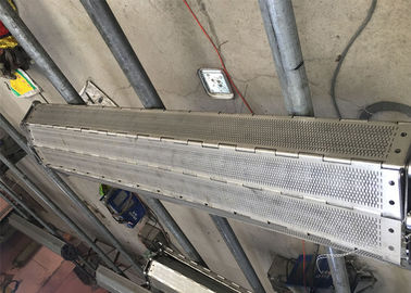 SS Metal Plate Conveyor Belt Untuk Dehidrasi Makanan Mesin Bagian Transort