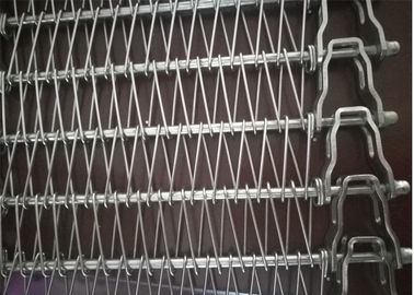 Belt Mesh Spiral Tarik Kuat Kinerja Filtrasi Tinggi Untuk Pemrosesan Daging Tortilla