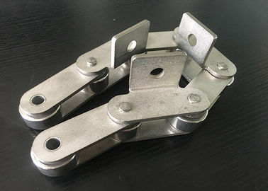 Customised Double Roller Chain, Roller Conveyor Chain Untuk Heavy Duty Conveyor Belt