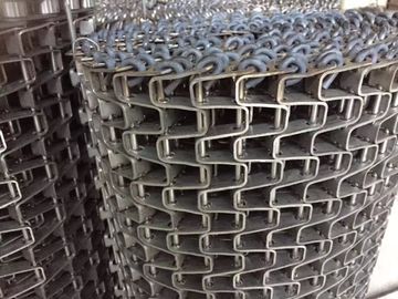 Bread Baking Oven Flat Wire Mesh Belt Disesuaikan 316SS Dengan Breathability Yang Baik