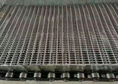 Pengering Karbon Aktif Lubang Besar 304 Stainless Steel Spiral Mesh Belt
