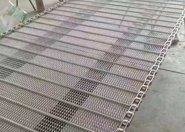 Keripik Pisang Goreng Rantai Wire Mesh Belt Dengan Food Grade 304 Stainless Steel