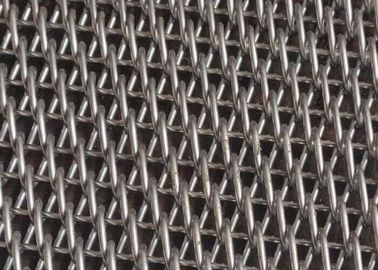 Flat Wire Spiral Mesh Seimbang Weave Belt Untuk Dekorasi Bangunan