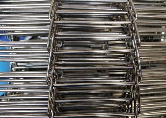 Disesuaikan Flat Flex Conveyor Belt, Steel Mesh Conveyor Belt Umur Panjang