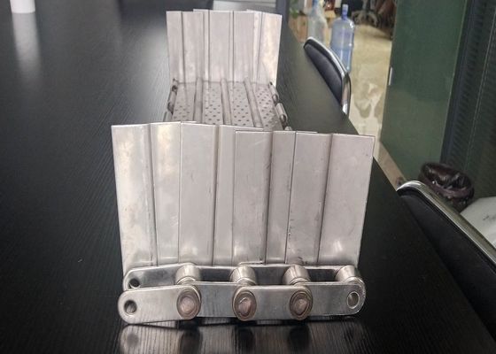 Food Mesh 1mm Ss201 6000mm Chain Plate Conveyor Belt