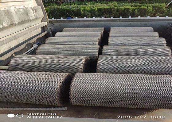 SUS310 Heat Treatment Compound Balanced Mesh Belt