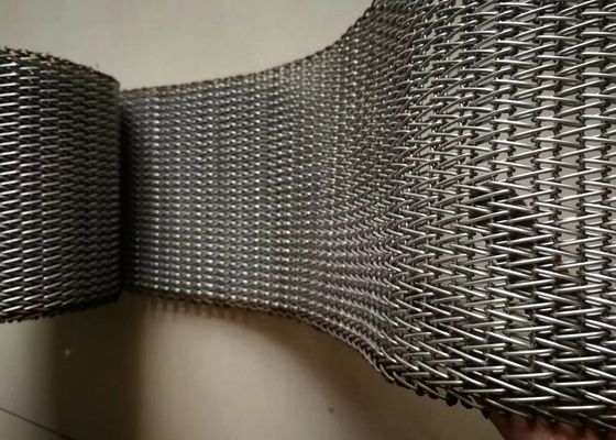 Permeabilitas Udara Yang Baik Kain Kain Kain Oven Seimbang Weave Conveyor Belt