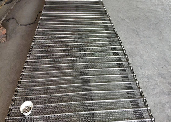 Briket Pengeringan Baja Karbon 2.5mm Chain Conveyor Belt