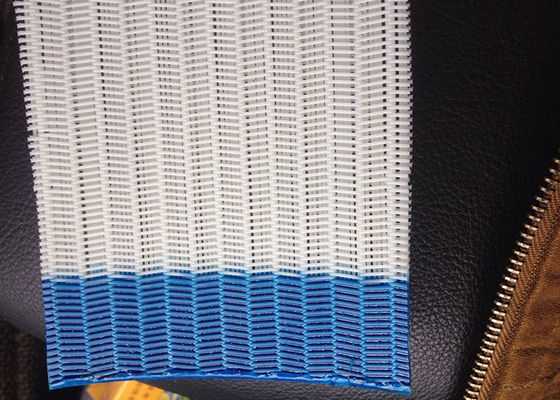 Filter Spiral Dryer Polyester Mesh Belt Kekuatan Tinggi ISO9001