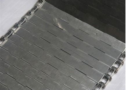 Sabuk Konveyor Pelat Tugas Berat Stainless Steel Untuk Sterilisasi dan Pengisian Makanan